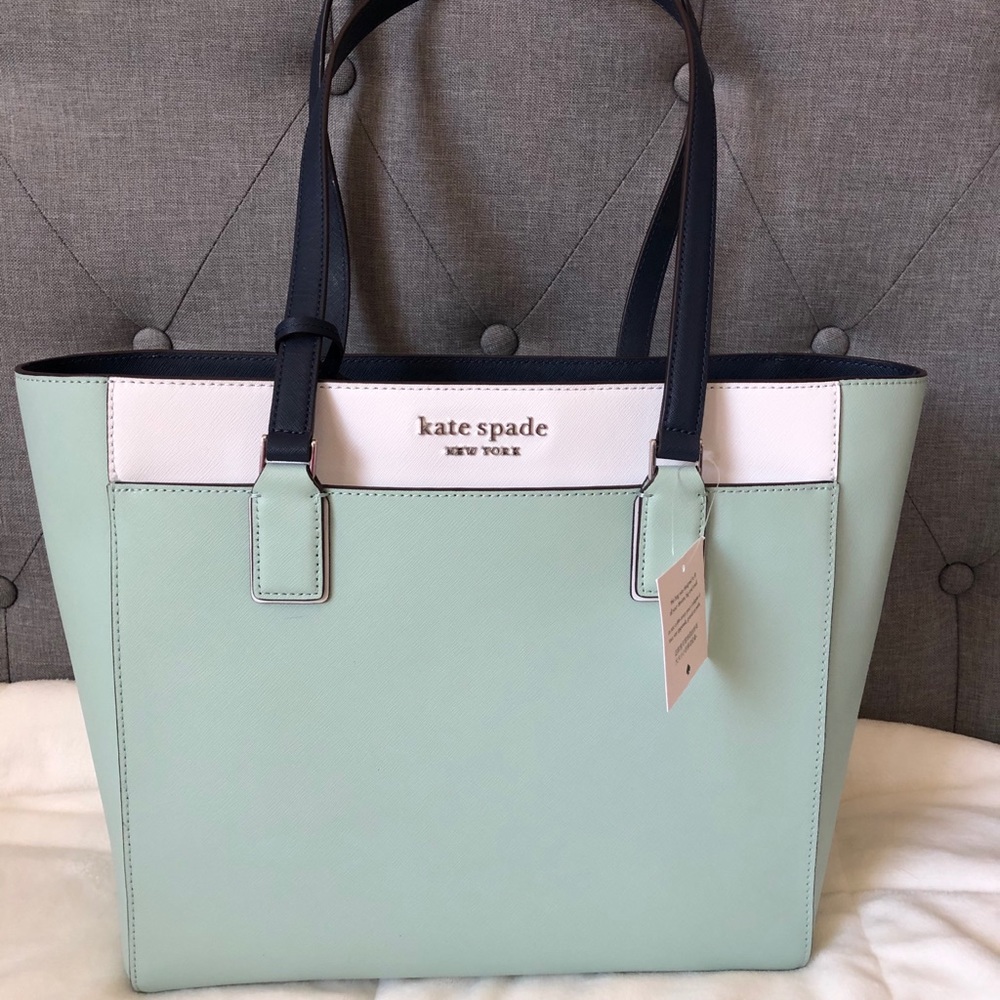 Kate Spade Color Block Tote NWT